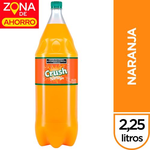 Gaseosa Crush Sin Azúcar Naranja 2.25 L