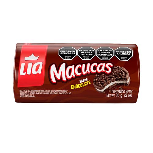 Galletitas Macucas Rellenas 85g