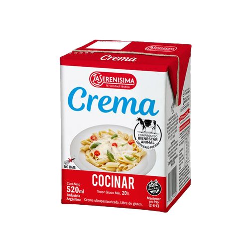 Crema La Serenisima Culinaria Sq 520 Cc