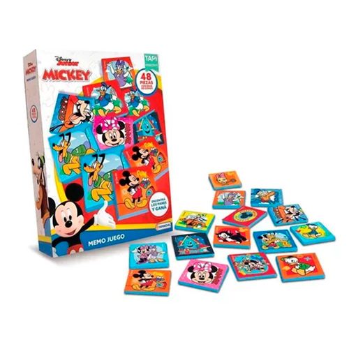 Memo Juego Mickey Tapimovil