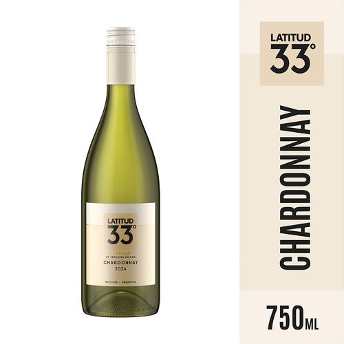 Vino Latitud 33 Chardonnay 750 Cc