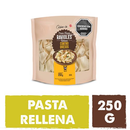 Ravioles 4 Quesos 250gr Cuisine & Co Nbe Mp