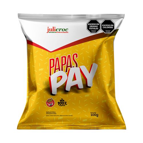 Papas Pay Sin Tacc 100 Gr Julicroc