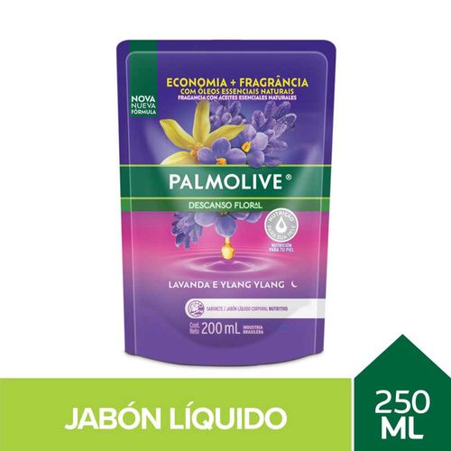 Jabón Líquido Palmolive Descanso Floral 200 Ml