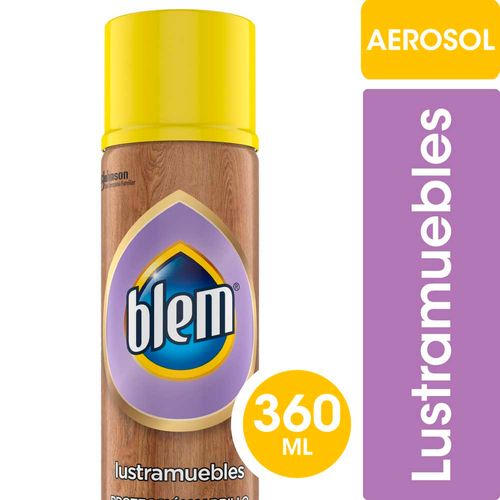 Lustramuebles Blem Brillo Y Protección Madera Lavanda 360 Cc