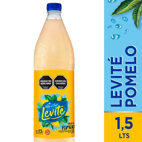 Agua Saborizada Villa Del Sur Levite Pomelo Sin Gas 1.5 L