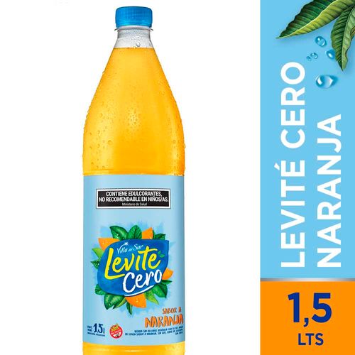 Saborizada Levite Cero Naranja 1.5lt