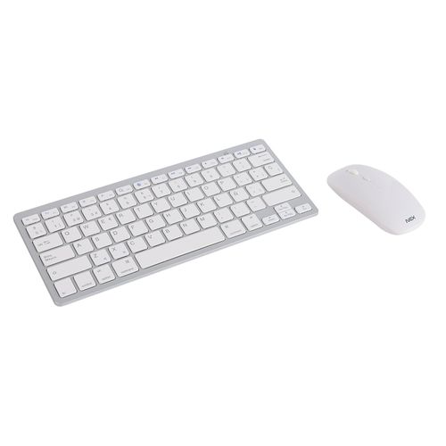 Combo Teclado Aluminio Inalambrico Nex