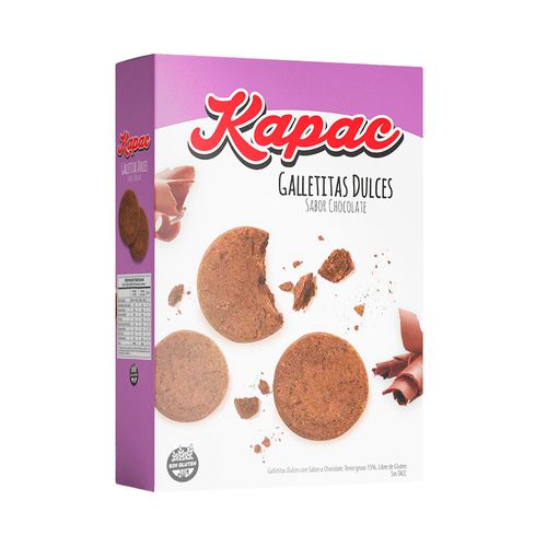 Galletitas Kapac Chocolate Sin Gluten 200 Gr