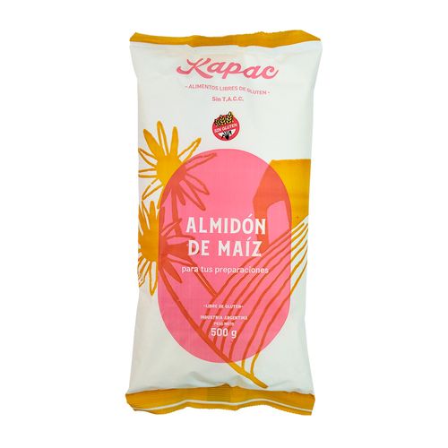 Almidón De Maíz Sin Tacc Kapac 500 Gr