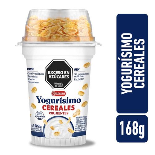 Yogur Yogurisimo Con Cereales 166 Gr