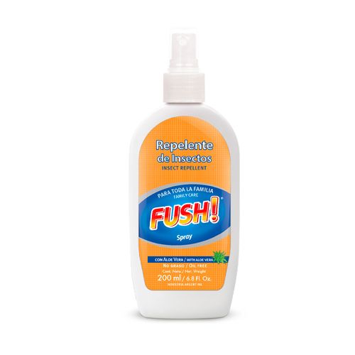 Repelente De Insectos Fush Spray 200ml