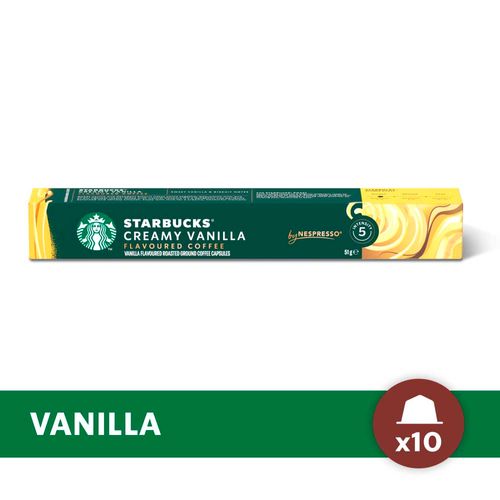 Capsulas STARBUCKS® Nespresso® Vainilla 10 U