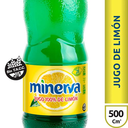 Jugo De Limón Minerva 500 Ml