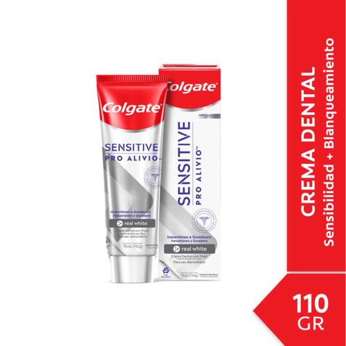 Pasta Dental Colgate Sensitive Pro-alivio Real White 110 Gr