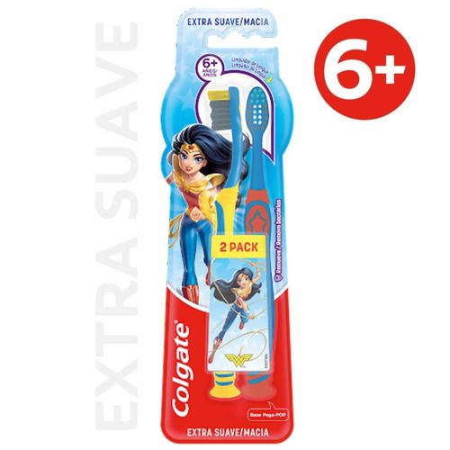 Cepillo De Dientes Colgate Smiles Batman/wonder Woman 2 U