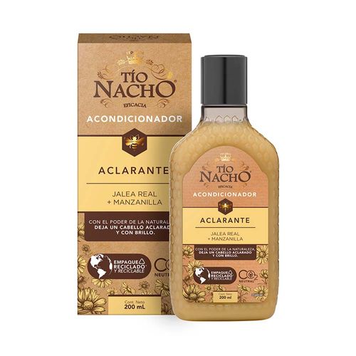 Acondicionador Tio Nacho Reciclable Aclarante 200 Ml