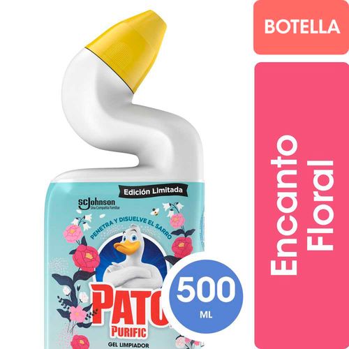 Limpiador Inodoro Manual Encanto Floral 500 Ml Pato