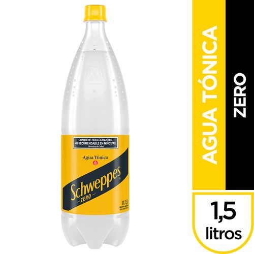 Gaseosa Tonica Zero X 1,5 L Schweppes