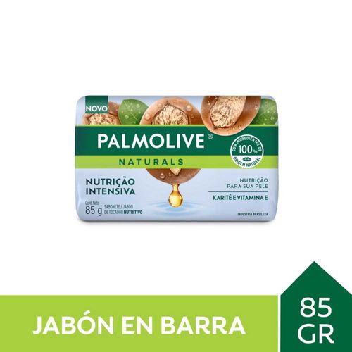 Jabón En Barra Palmolive Naturals Karite 85 Gr