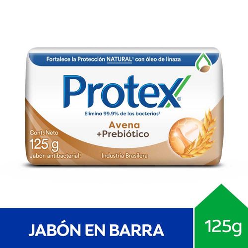 Jabón De Tocador Protex Avena + Prebiotico 125 Gr