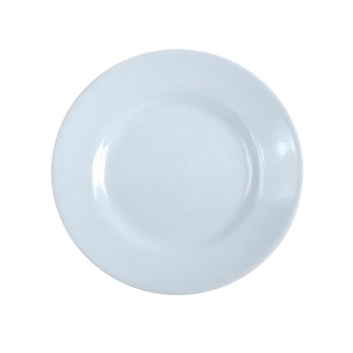 Plato De Postre 19 Cm Ceramica Blanca Linda Krea