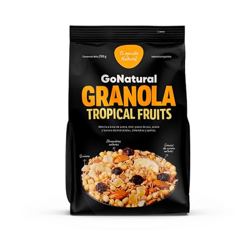 Granola Go Natural Tropical 290gr