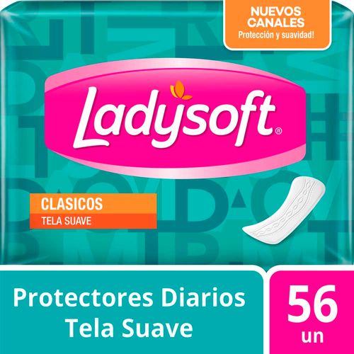 Protectores Diarios Clásicos 56 Un Ladysoft