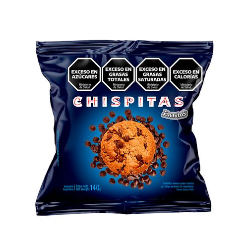 Galletitas Chispitas X 140 Gr Fachitas