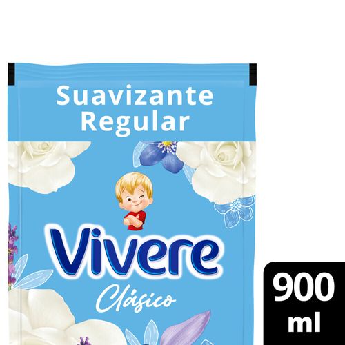 Suavizantes para ropa Explosión Floral Clásico Doypack 900 Ml Vivere