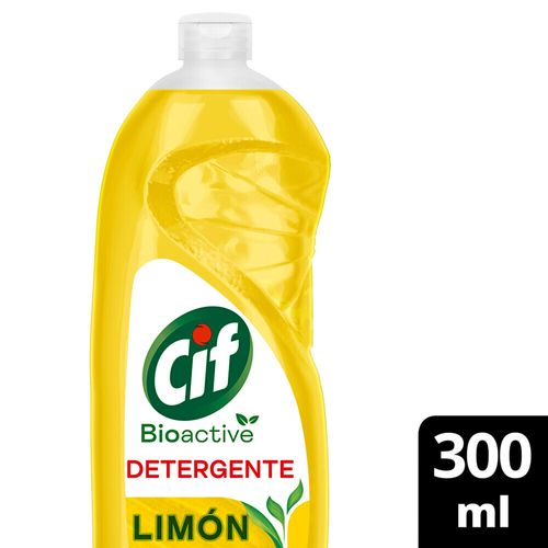 Detergente Bioactive Cif Limón Botella 300 Ml