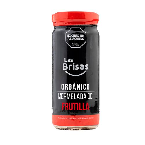 Mermelada Orgánica De Frutilla Las Brisas 260 Gr