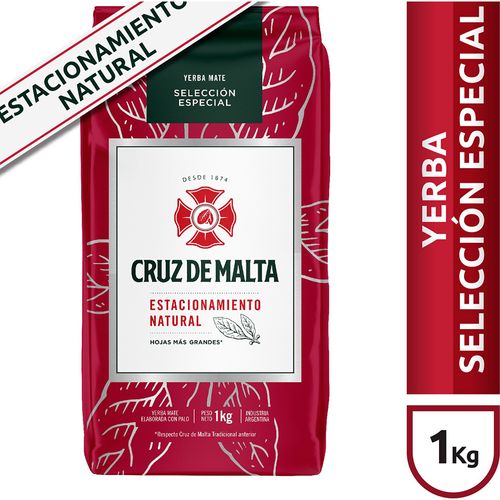 Yerba Mate Selección Especial Cruz De Malta 1 Kg
