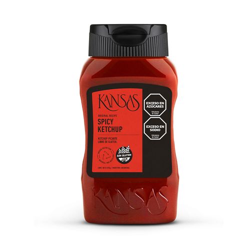 Salsa Spicy Ketchup Kansas 295 Gr