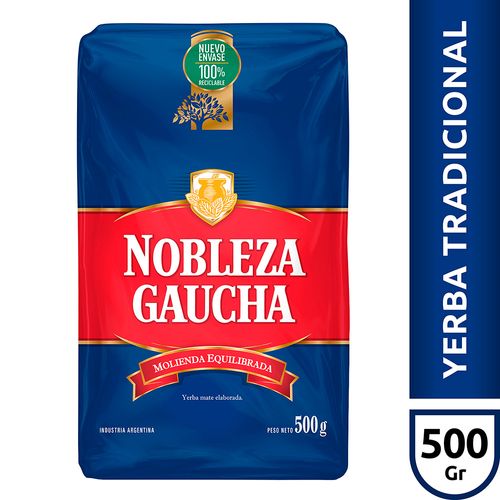 Yerba Mate Selección Nobleza Gaucha 500 Gr