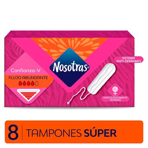 Tampón Nosotras Digital Super X 8 U