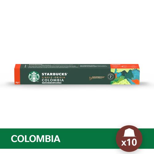 Capsulas Starbucks® Nespresso® Colombia  10 U