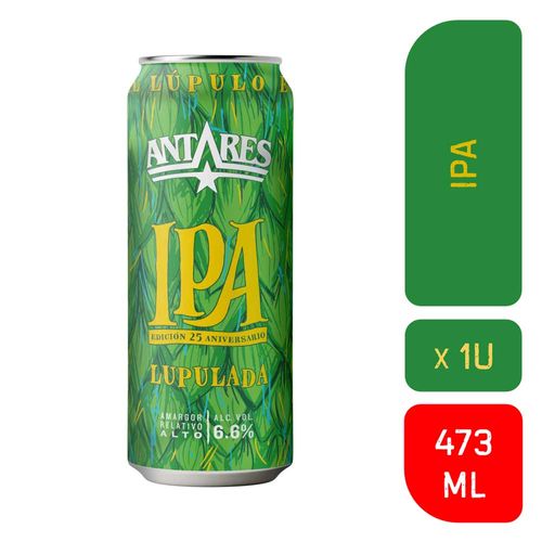 Cerveza Antares Ipa 473cc