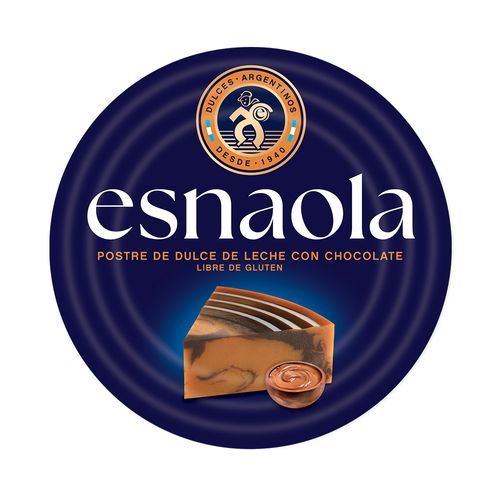 Postre Dulce De Leche Con Chocolate Esnaola 700 Gr