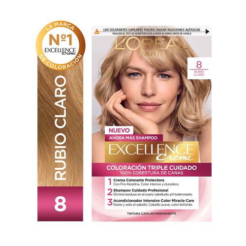 Coloracion Renovacion Tono 8 Excellence
