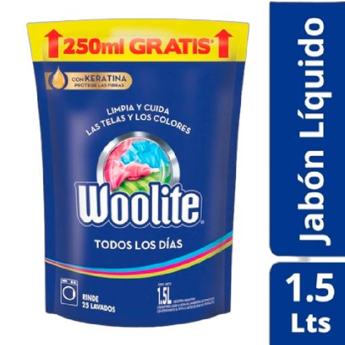 Detergente Woolite Wlite Tld Dp 1,5 L