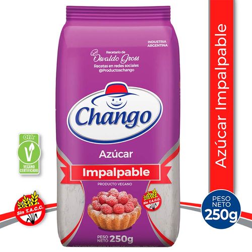 Azucar  Impalpable Chango Bsa 250gr