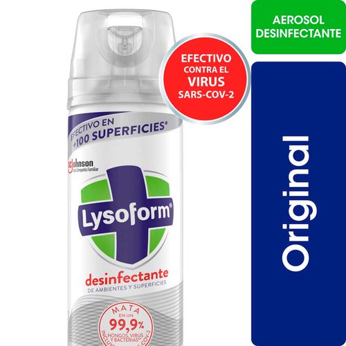 Desinfectante Ambiente Original Aerosol 285 Ml Lysoform