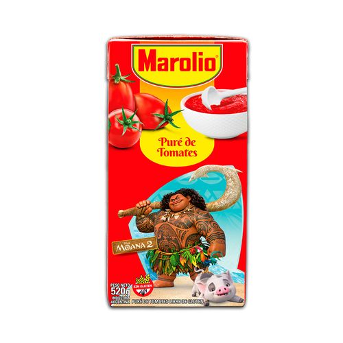 Puré De Tomate Marolio 520 Gr