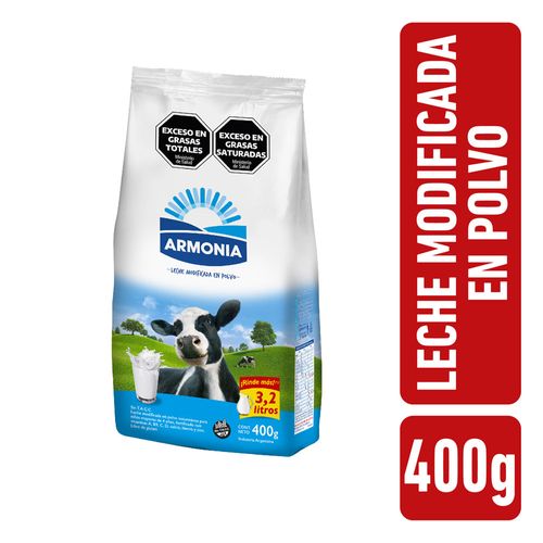 Leche En Polvo Modificada Armonia 400 Gr
