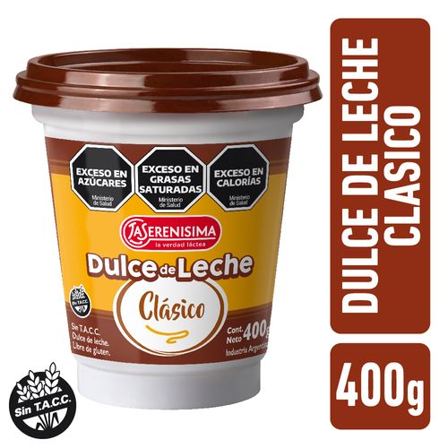 Dulce De Leche La Serenisima Clasico 400g