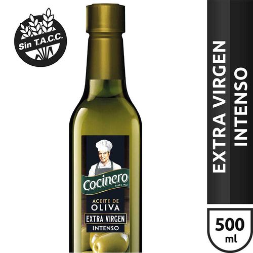 Aceite Oliva Extra Virgen Intenso Cocinero 500 Ml
