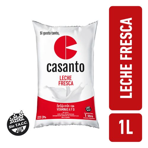 Leche Entera 3casanto 1l