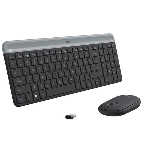 Kit Teclado Y Mouse Inalambrico Mk470 Graphite Logitech