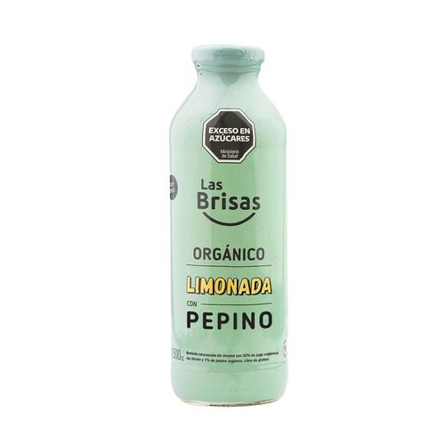 Limonada Organica Pepino X 500 Cc Las Brisas
